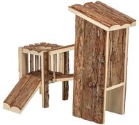 Parco giochi Tjorven, topi/criceti, legno di corteccia, 32 × 19 × 29 cm