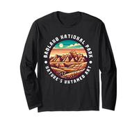 Parco nazionale Badlands Arte indomita della natura Maglia a Manica