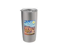 Parco nazionale Badlands Sud Bicchiere termico in acciaio inox doppia parete