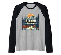 Parco nazionale Blue Ridge Parkway Escursionismo Av Maglia con Maniche Raglan