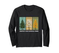 Parco nazionale degli amanti degli alberi patriottici di Abete Dogwood Tamarack Maglia a Manica