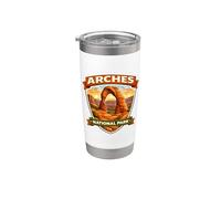 Parco Nazionale degli Archi Souvenir Utah Visitatore Memorabilia Escursionista Bicchiere termico in acciaio inox doppia parete