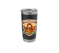 Parco Nazionale degli Archi Souvenir Utah Visitatore Memorabilia Escursionista Bicchiere termico in acciaio inox doppia parete