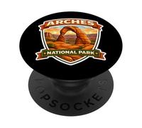 Parco Nazionale degli Archi Souvenir Utah Visitatore Memorabilia Escursionista PopSockets PopGrip Adesivo