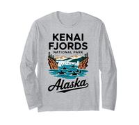 Parco nazionale dei fiordi di Kenai Alaska Adventure Maglia a Manica
