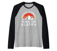 Parco Nazionale dei fiordi Kenai Maglia con Maniche Raglan