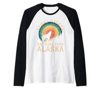 Parco nazionale dei fiordi Kenai Maglia con Maniche Raglan