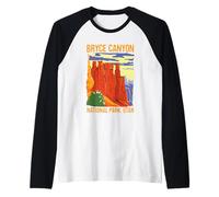 Parco Nazionale del Bryce Canyon Stato dello Utah degli Stati Uniti Maglia con Maniche Raglan