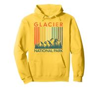 Parco Nazionale del ghiacciaio Felpa con Cappuccio