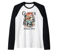 Parco Nazionale del ghiacciaio Maglia con Maniche Raglan