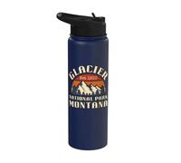 Parco nazionale del ghiacciaio Stainless Steel Insulated Water Bottle