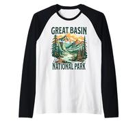 Parco Nazionale del Great Basin Maglia con Maniche Raglan