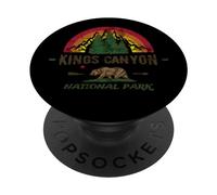 Parco Nazionale del Kings Canyon - Escursionista con zaino in spalla SIerra Nevada PopSockets PopGrip Adesivo