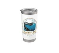 Parco nazionale del lago del cratere Oregon Mount Mazama Escursionismo Campeggio Bicchiere termico in acciaio inox doppia parete