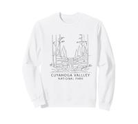Parco Nazionale della Cuyahoga Valley Souvenir Ohio Cleveland Akron Felpa