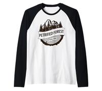 Parco Nazionale della Foresta pietrificata Maglia con Maniche Raglan