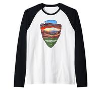 Parco Nazionale delle Canyonlands Mesa Arch Utah Freccia Maglia con Maniche Raglan