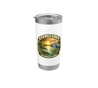 Parco Nazionale delle Everglades Souvenir Memorabilia Visitatore Natura Bicchiere termico in acciaio inox doppia parete