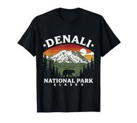 Parco Nazionale Denali Alaska Avventura Maglietta