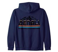 Parco Nazionale Denali Alaska Mountains Escursioni Felpa con Cappuccio
