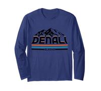 Parco Nazionale Denali Alaska Mountains Escursioni Maglia a Manica
