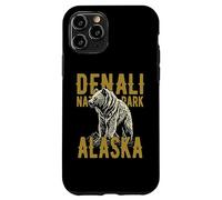Parco Nazionale Denali Alaska USA Bear Design Custodia per iPhone 11 Pro