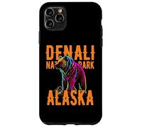 Parco Nazionale Denali Alaska USA Bear Design Custodia per iPhone 11 Pro Max