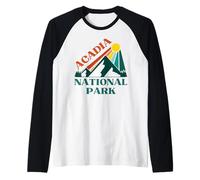 Parco Nazionale di Acadia Maglia con Maniche Raglan