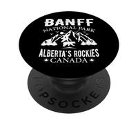 Parco nazionale di Banff, Alberta, Canada Montagne Rocciose canadesi, Escursionismo PopSockets PopGrip Adesivo