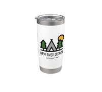 Parco nazionale di New River Gorge Bicchiere termico in acciaio inox doppia parete