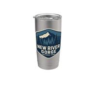 Parco nazionale di New River Gorge Bicchiere termico in acciaio inox doppia parete