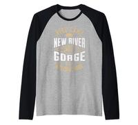 Parco Nazionale di New River Gorge Maglia con Maniche Raglan