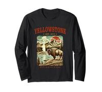 Parco nazionale di Yellowstone Est. 1872 Maglia a Manica