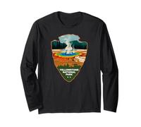 Parco Nazionale di Yellowstone Gran Prismatic Springs Arrowhead Maglia a Manica