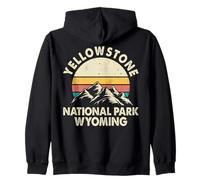 Parco Nazionale di Yellowstone Wyoming Felpa con Cappuccio