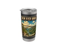 Parco nazionale e riserva di New River Gorge (Virginia Occidentale) Bicchiere termico in acciaio inox doppia parete