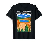 Parco Nazionale Grand Prismatic Spring Yellowstone Wyoming Maglietta