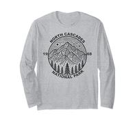 Parco nazionale North Cascades, Vintage 1968, Montagna Maglia a Manica