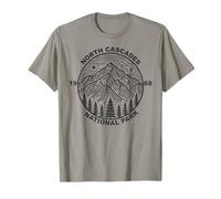 Parco nazionale North Cascades, Vintage 1968, Montagna Maglietta