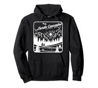 Parco nazionale North Cascades Washington Gifts Souvenir WA Felpa con Cappuccio