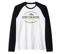 Parco Nazionale North York Moors Maglia con Maniche Raglan