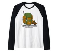 Parco Nazionale North York Moors Maglia con Maniche Raglan