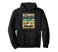 Parco Nazionale Olimpico Washington Souvenir Uomo Donna Felpa con Cappuccio