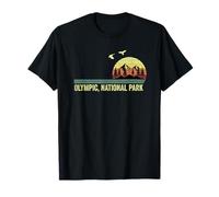 Parco Nazionale Olimpico Washington Souvenir Uomo Donna Maglietta