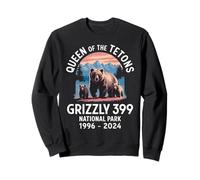 Parco Nazionale Regina Dei Tetons Grizzly 399 Felpa