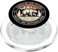 Parco Nazionale Regina dei Tetons Grizzly 399 PopSockets PopGrip per MagSafe