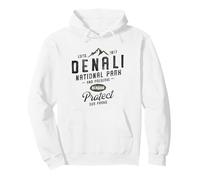 Parco Nazionale Rustico Denali Alaska 1917 Felpa con Cappuccio