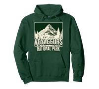 Parco nazionale Voyageurs Felpa con Cappuccio