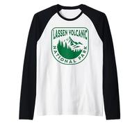 Parco Nazionale vulcanico di Lassen Maglia con Maniche Raglan