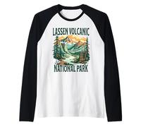 Parco Nazionale vulcanico di Lassen Maglia con Maniche Raglan